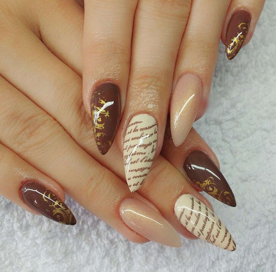 Nail миндаль 2020 тренд