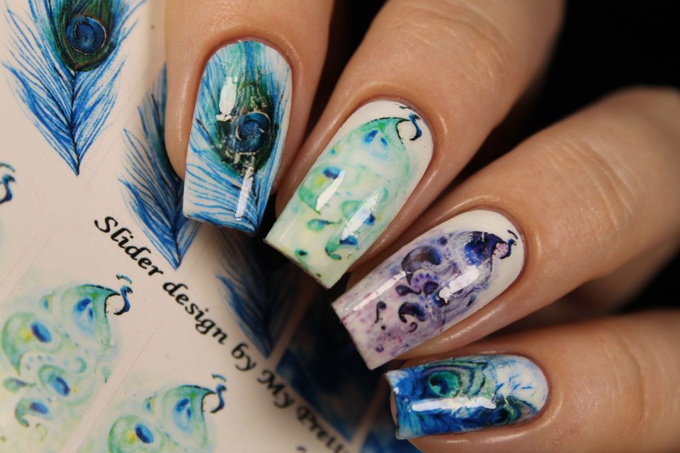 Наклейки для дизайна ногтей