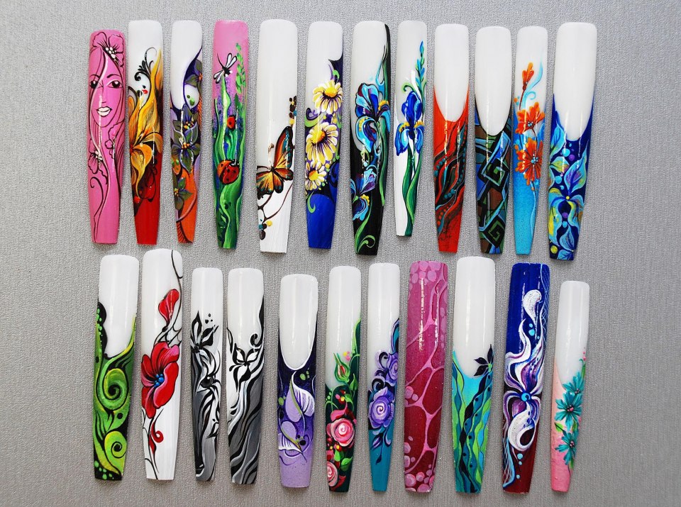 Мастер класс френч на ногтях