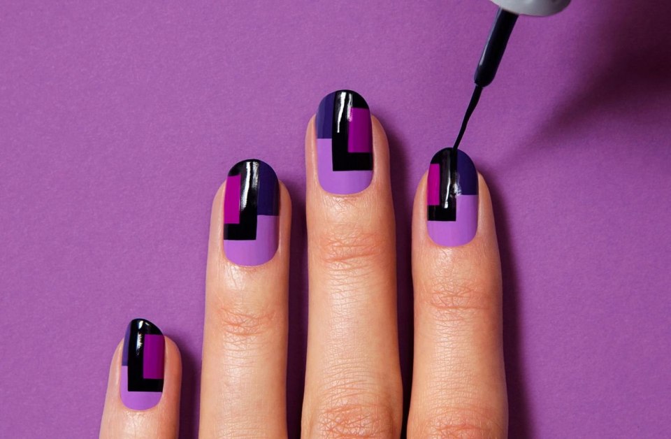 Геометрия на ногтях