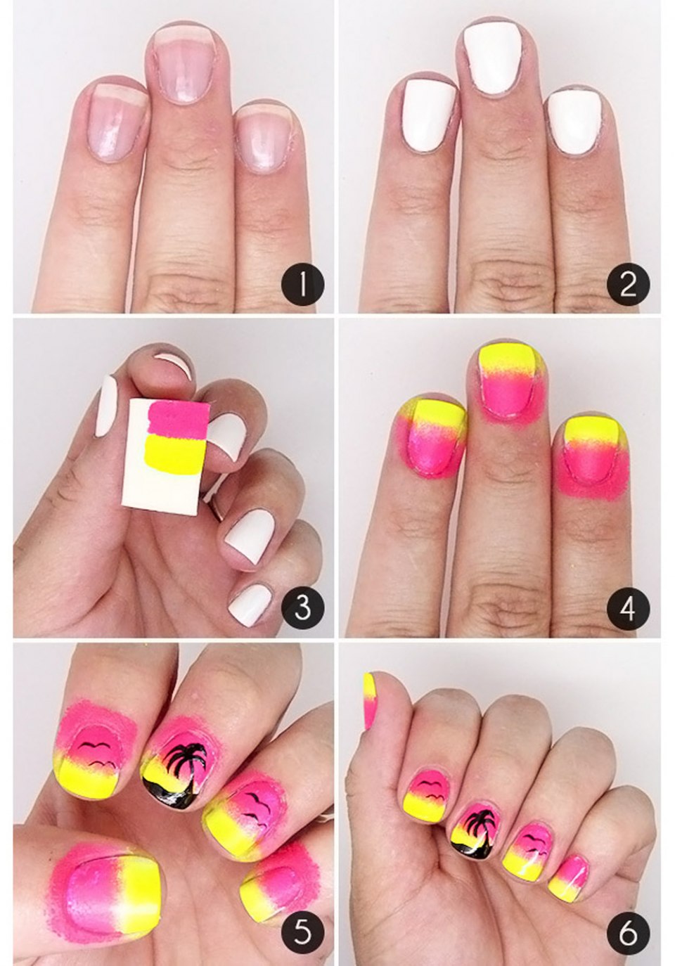 Маникюр на короткие ногтилëгкий