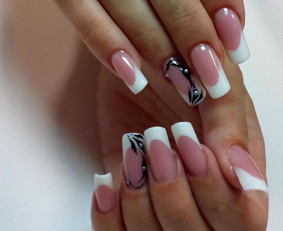 Маникюр балерина