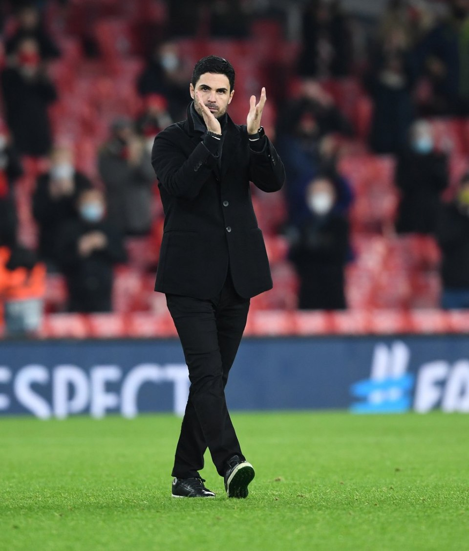 Микель Артета 2021