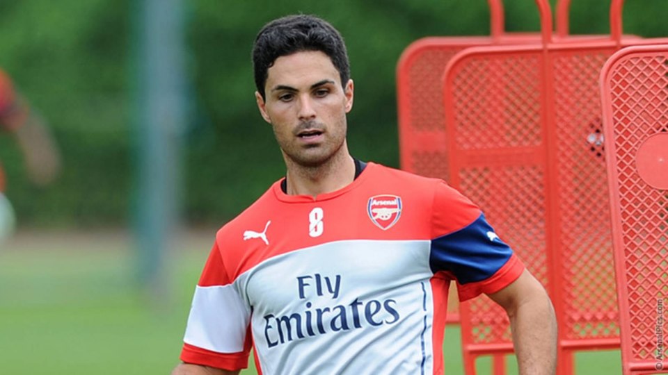 Артета в молодости