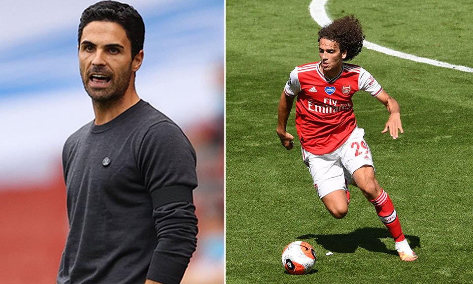 Микель Артета с женой