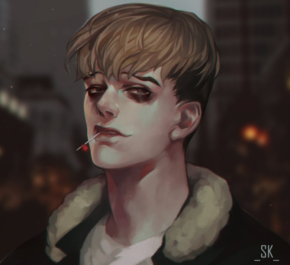Sangwoo портрет