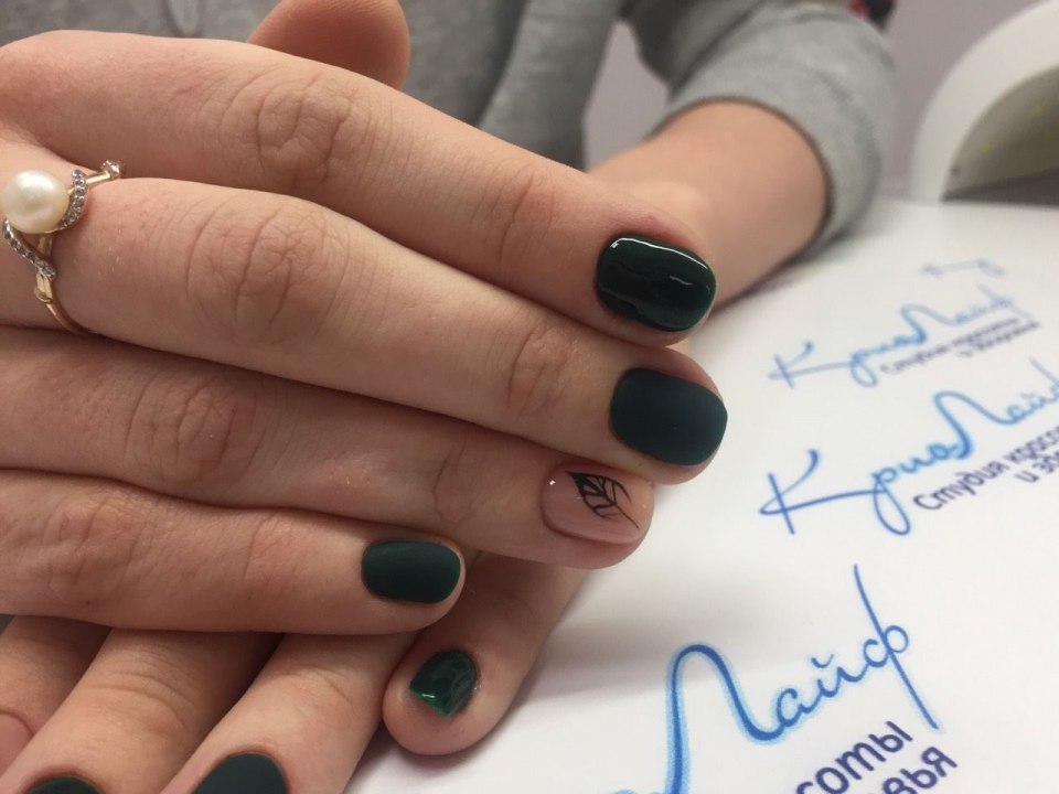 Маникюр в школу