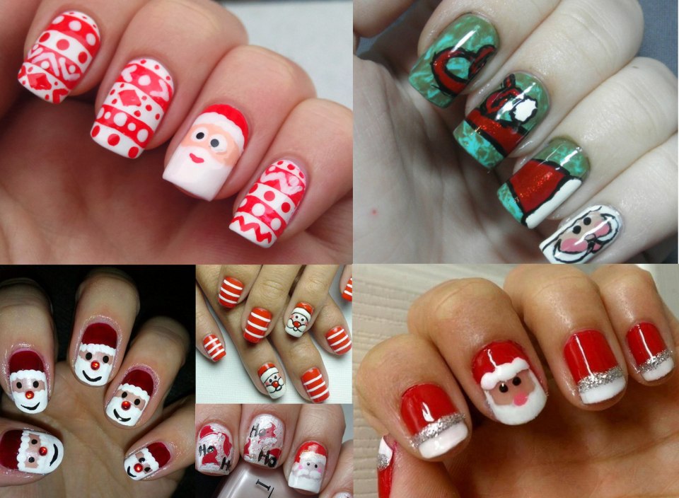 Маникюр с дедом Морозом