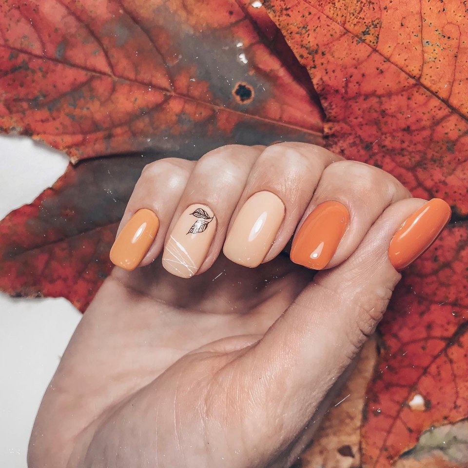 Осенний маникюр