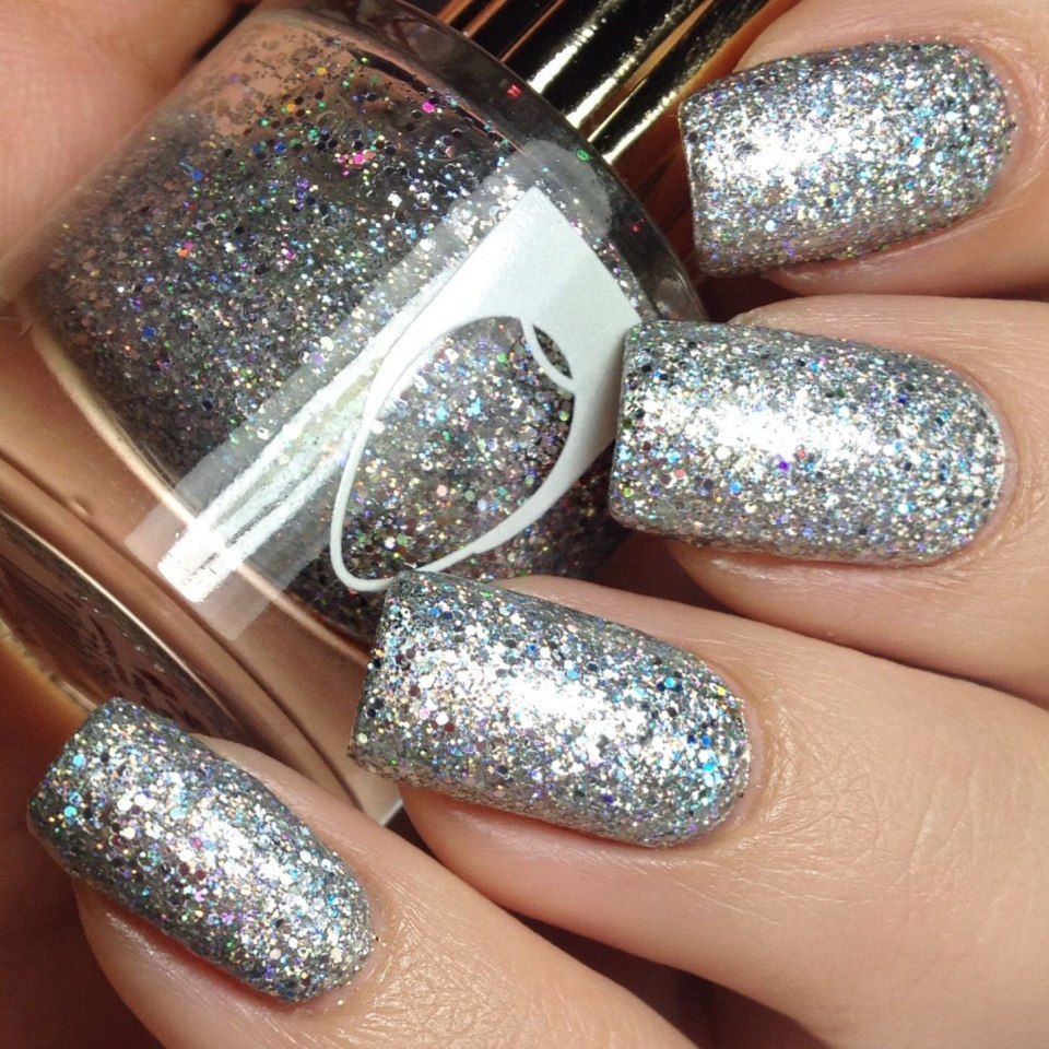 Серебро glitter Gel
