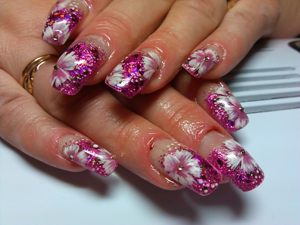 Прозрачные ногти