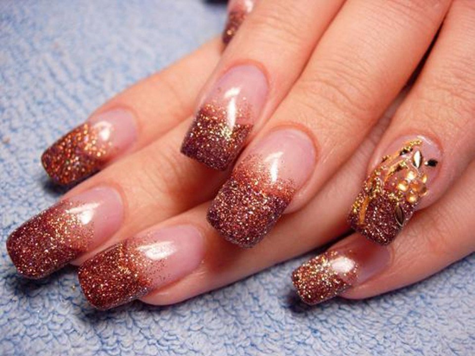 Маникюр аквариум