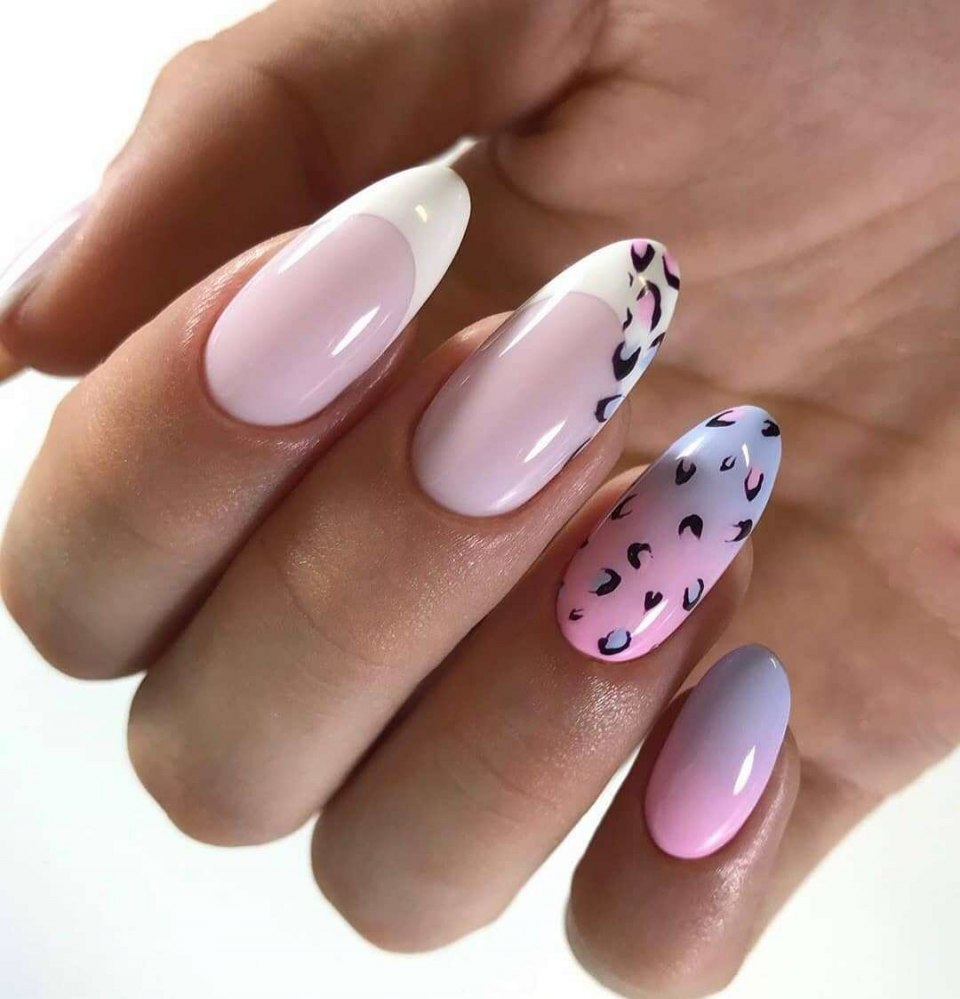 Овальный маникюр