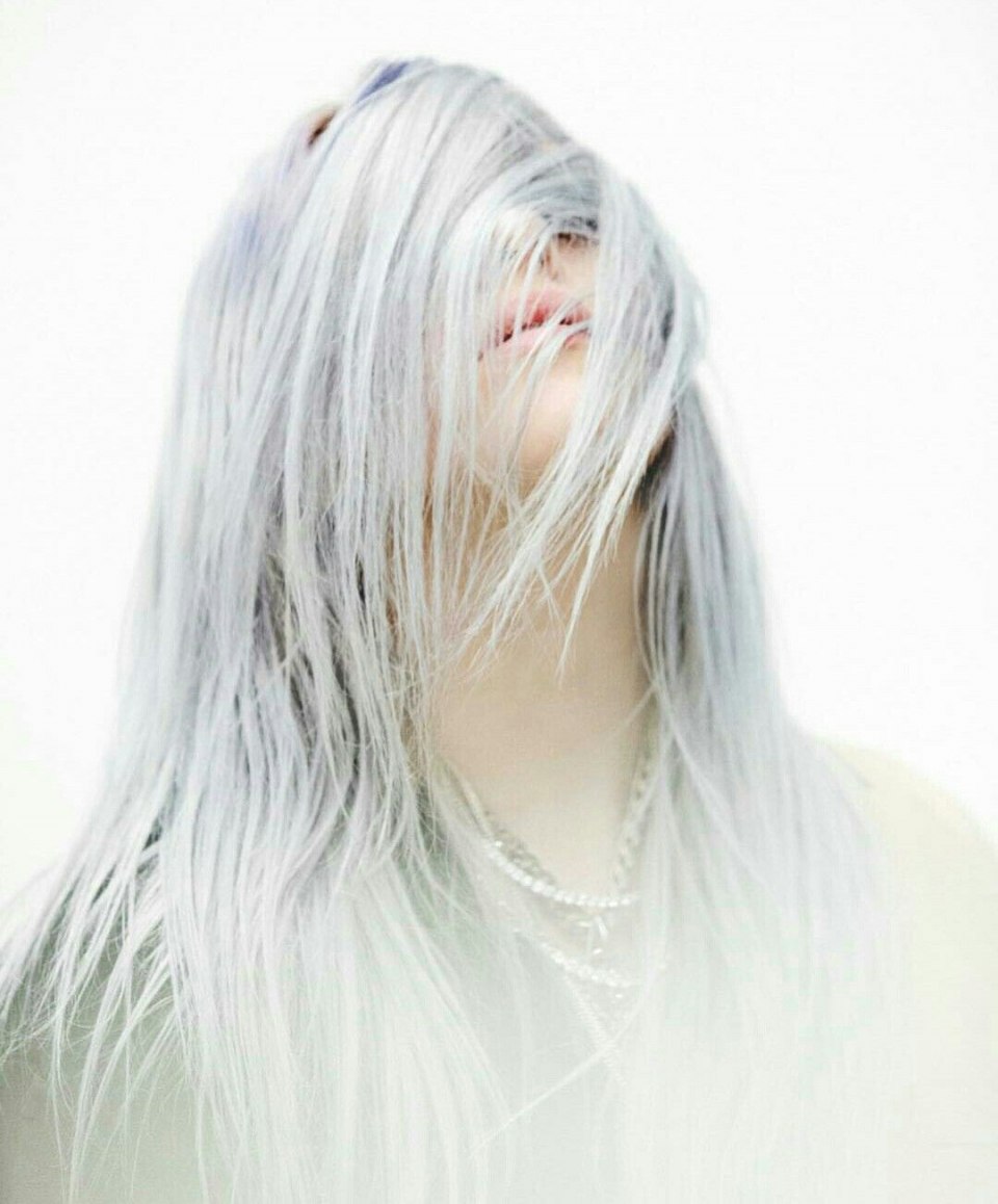 Как покрасить волосы в белый для фотосессии