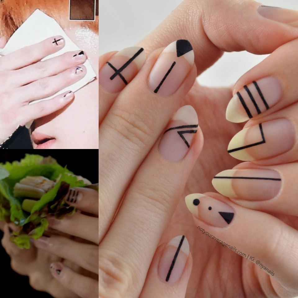 Маникюр Сехуна из EXO