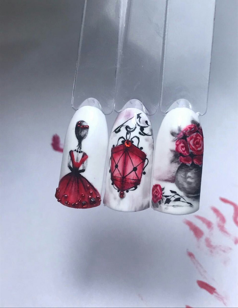 Рисование на ногтях