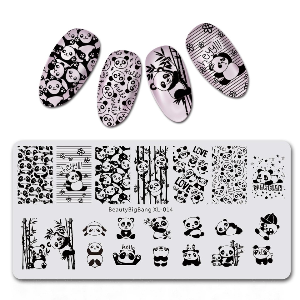 Пластины born pretty Beauty BIGBANG XL-015