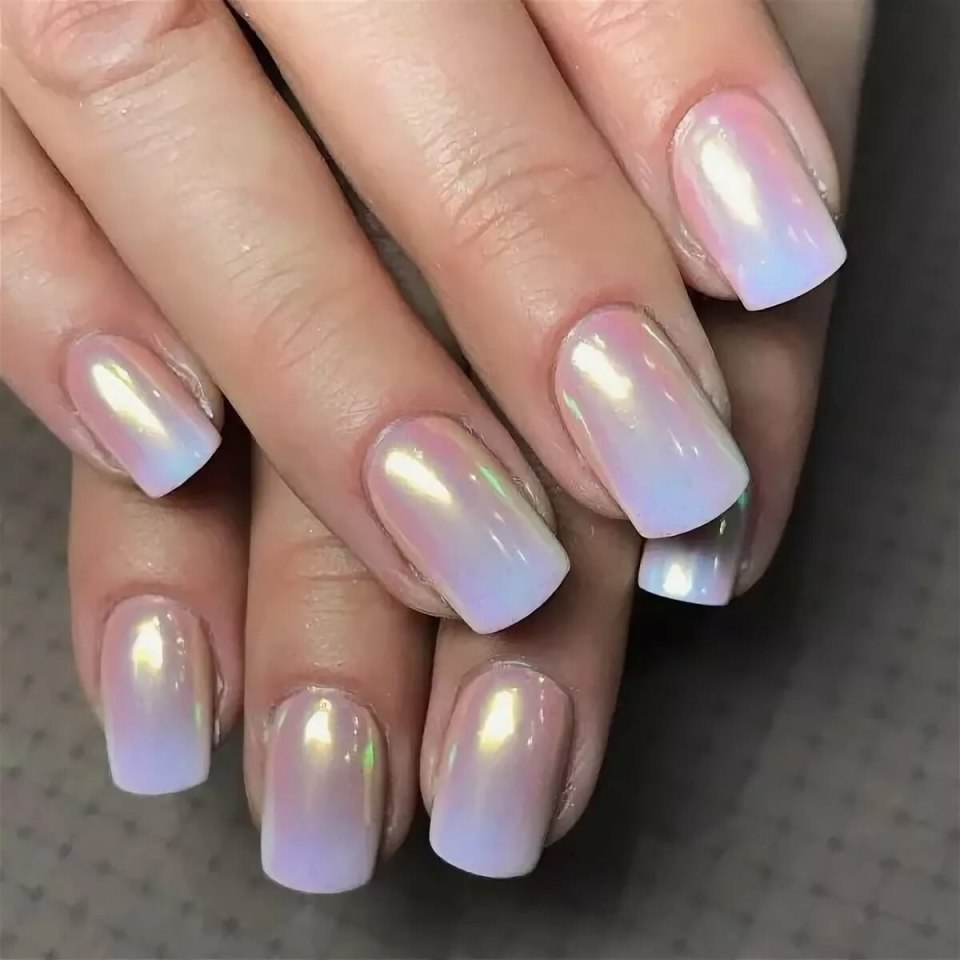 Прозрачный маникюр гель лаком