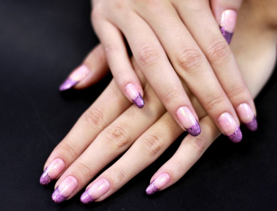 Лиловый френч