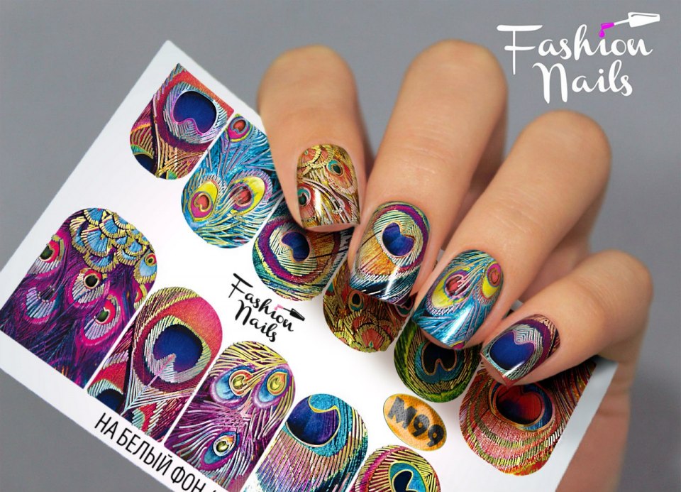 Наклейки ibdi Nails Slider Design