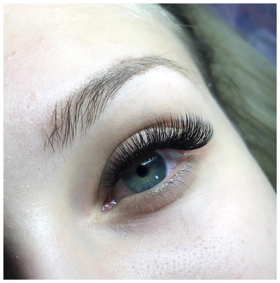 Ресницы накладные черные