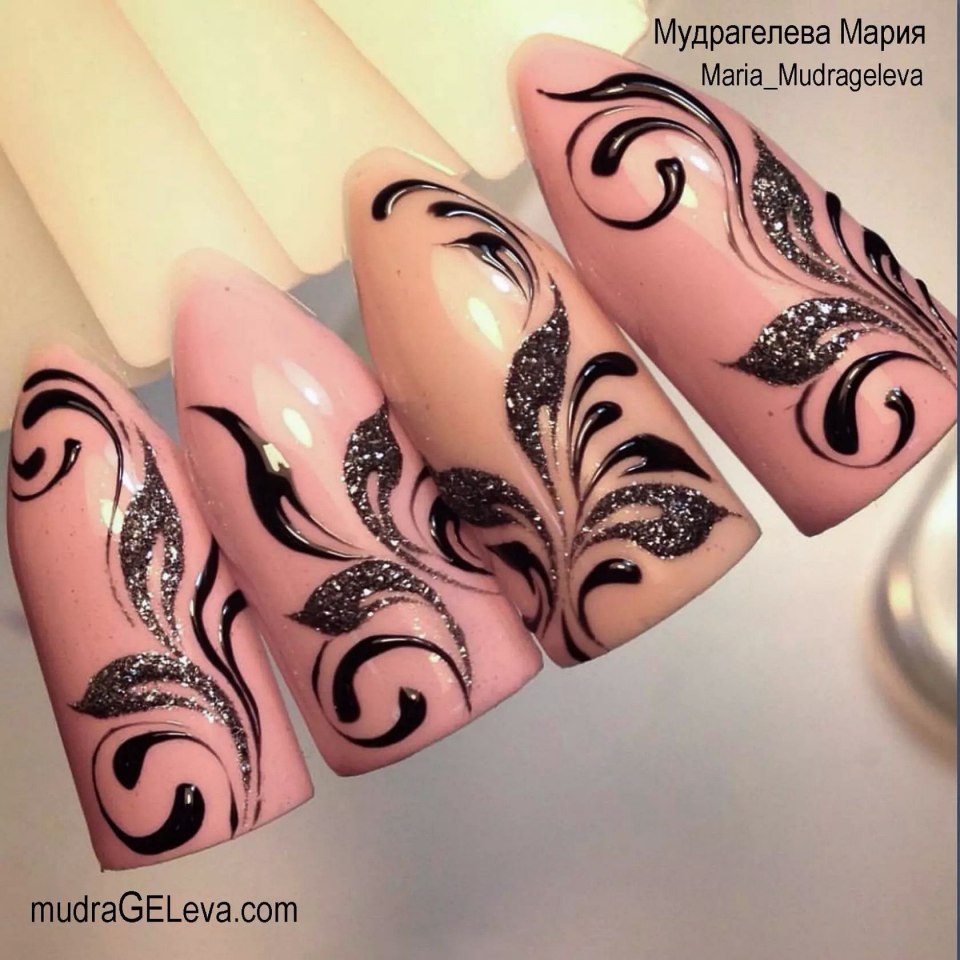 Мазковые вензеля