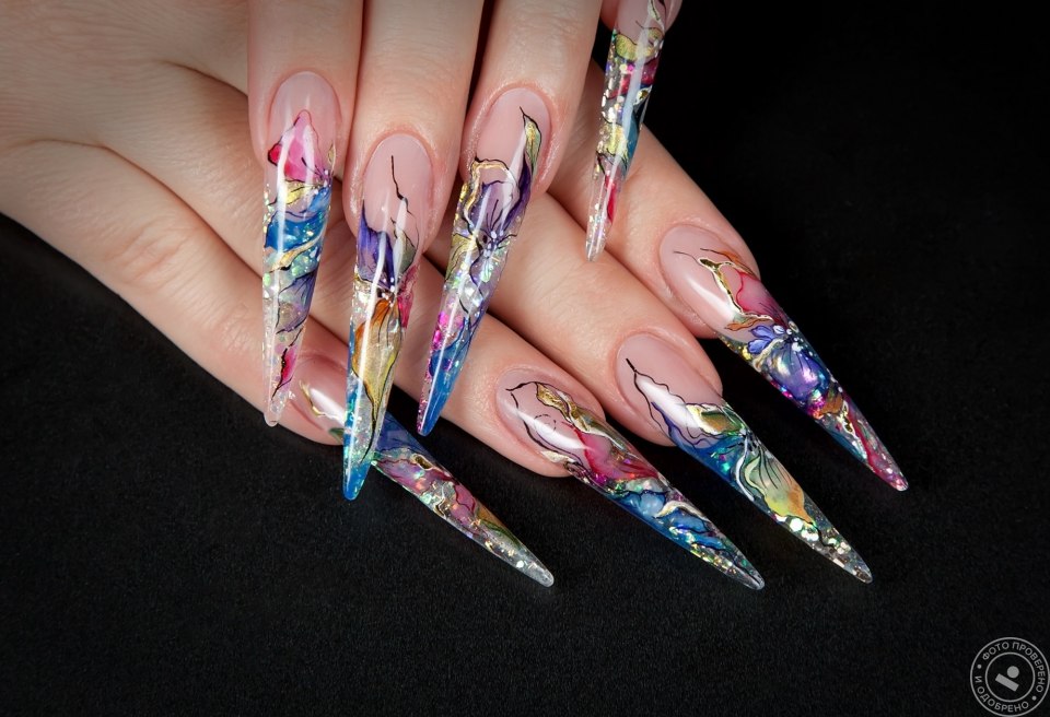 Выкладной френч стилеты