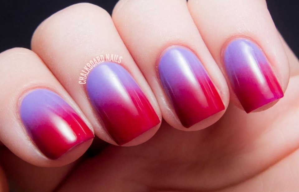 Слайдеры омбре