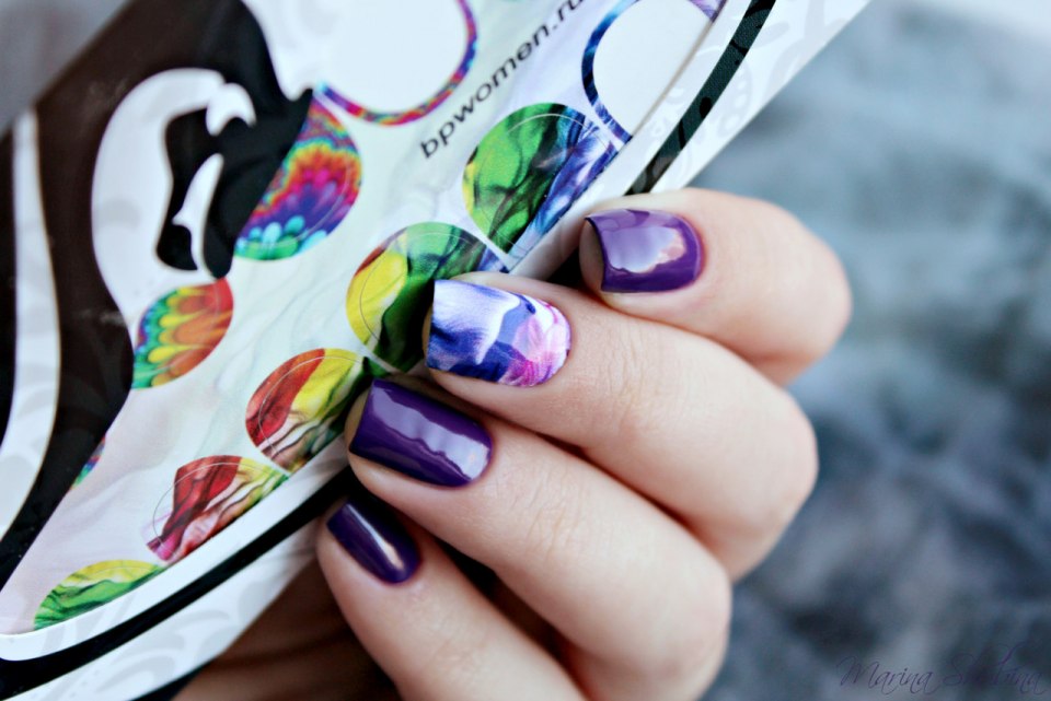 Слайдеры для ногтей абстракция