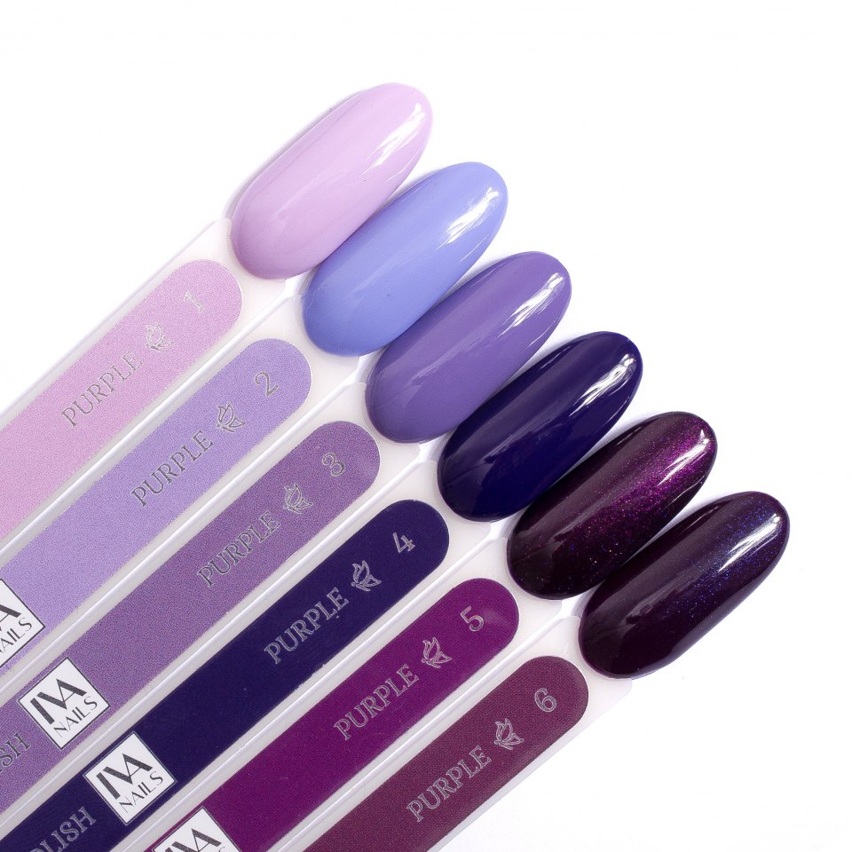 IVA гель-лак Purple №6, 8 мл