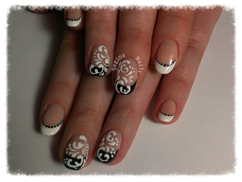 Маникюр с кофе фото