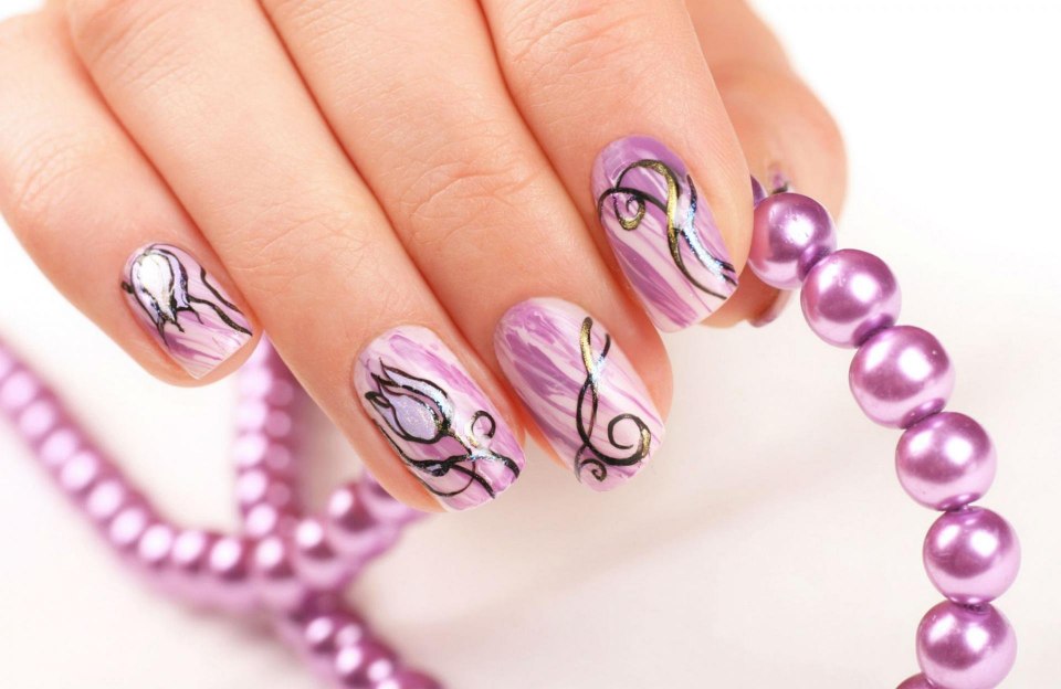 Маникюр на короткие ногти гель лаком для 15 лет