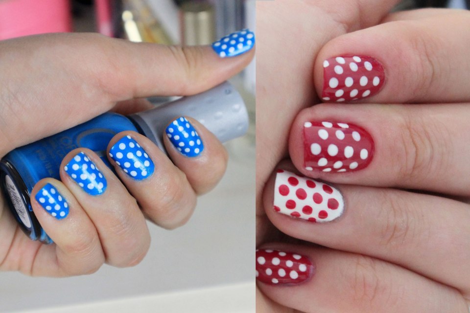 Несложный маникюр на короткие ногти