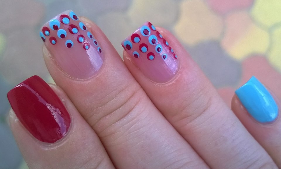 Простые и красивые рисунки на ногтях