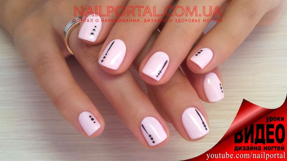 Лёгкий маникюр для начинающих