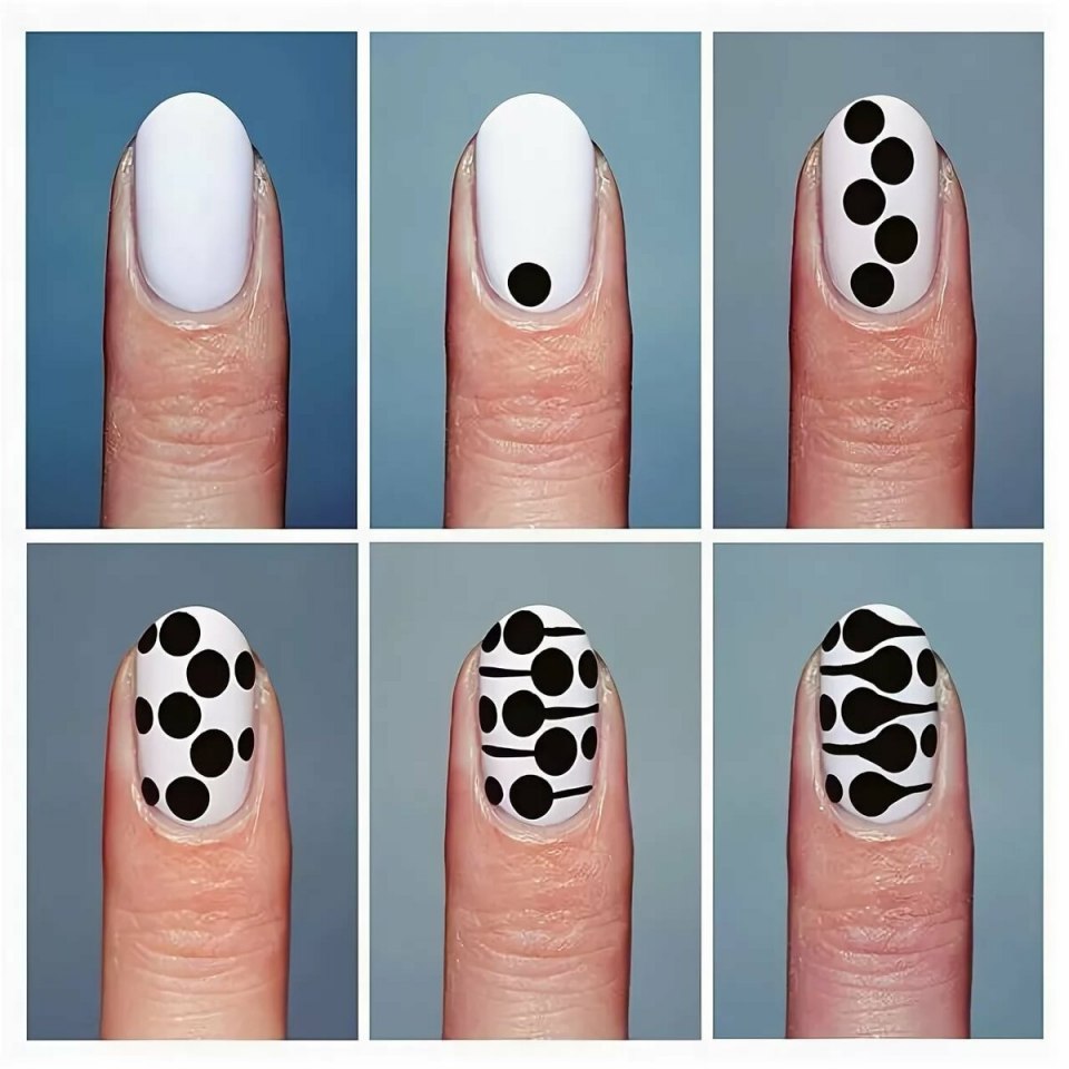 Маникюр на короткие ногти лето простой