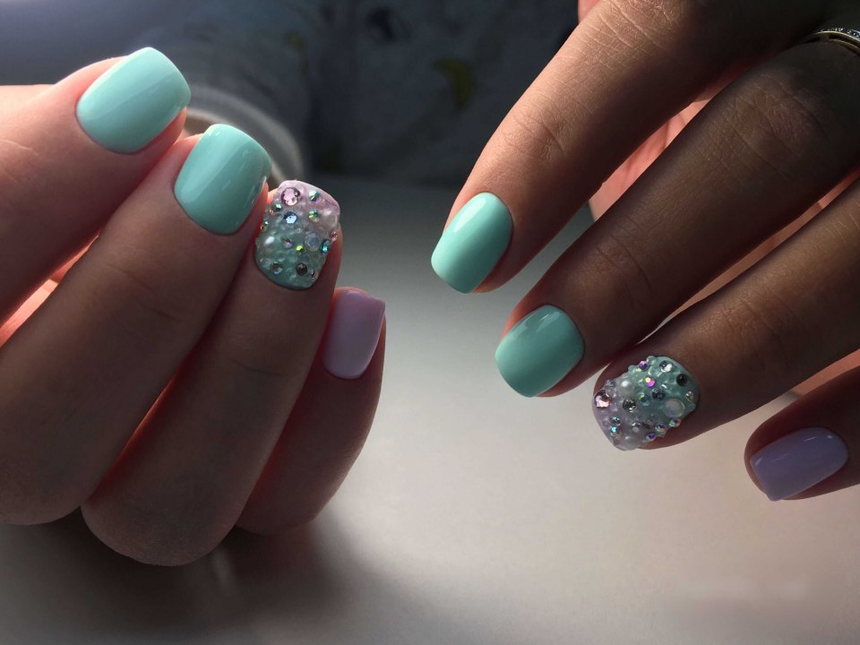 Мутный маникюр