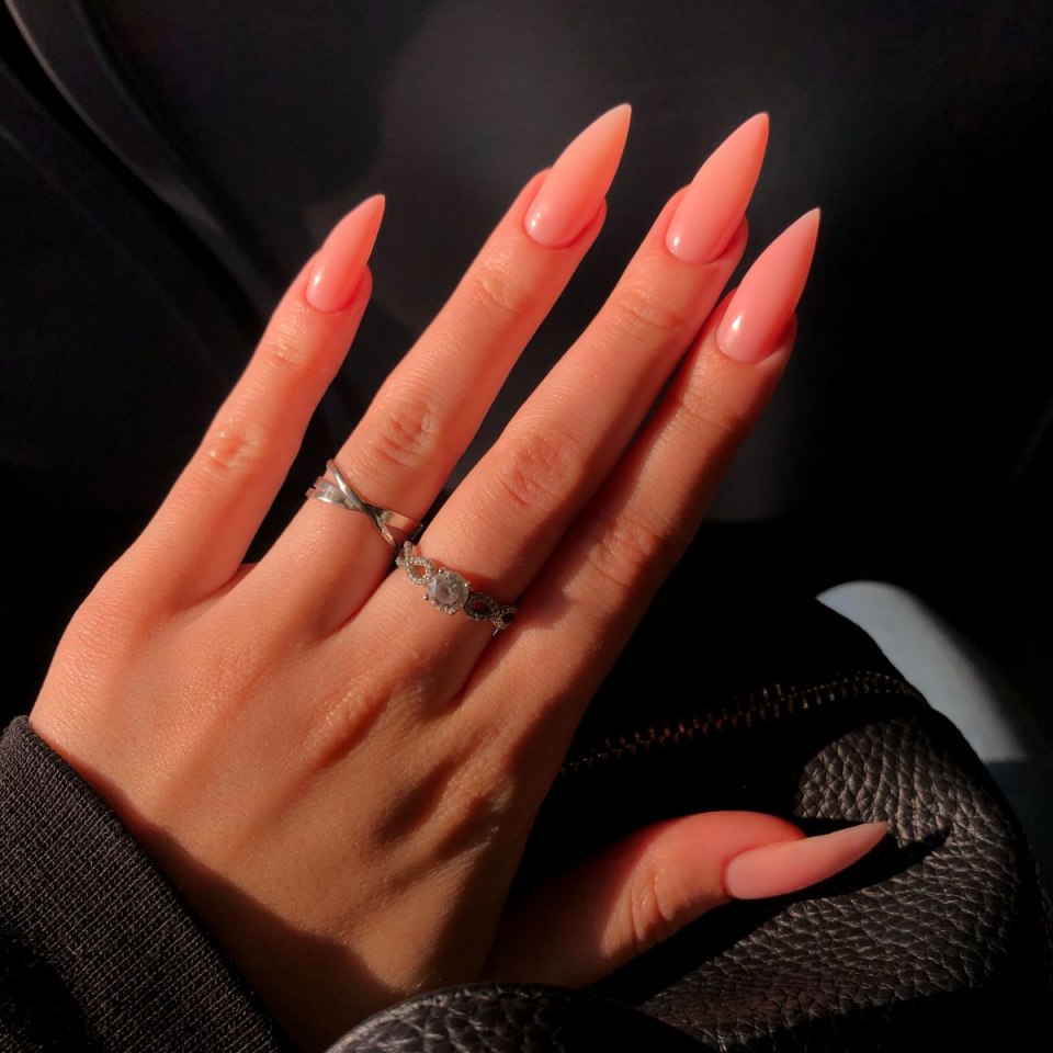 Маникюр 2021 миндаль матовый матовый