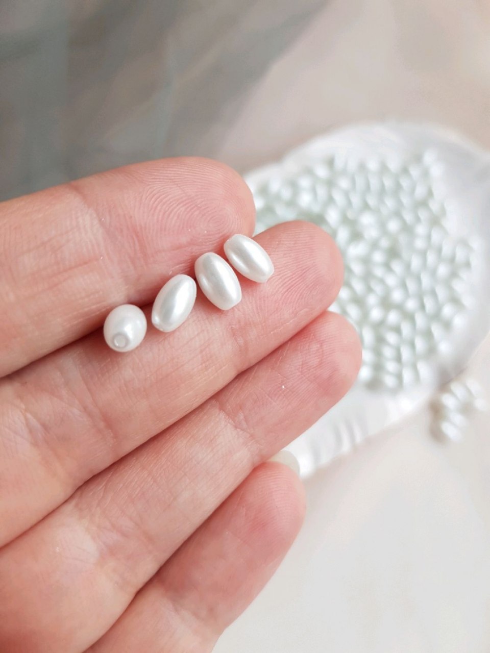 Цвет белый жемчуг