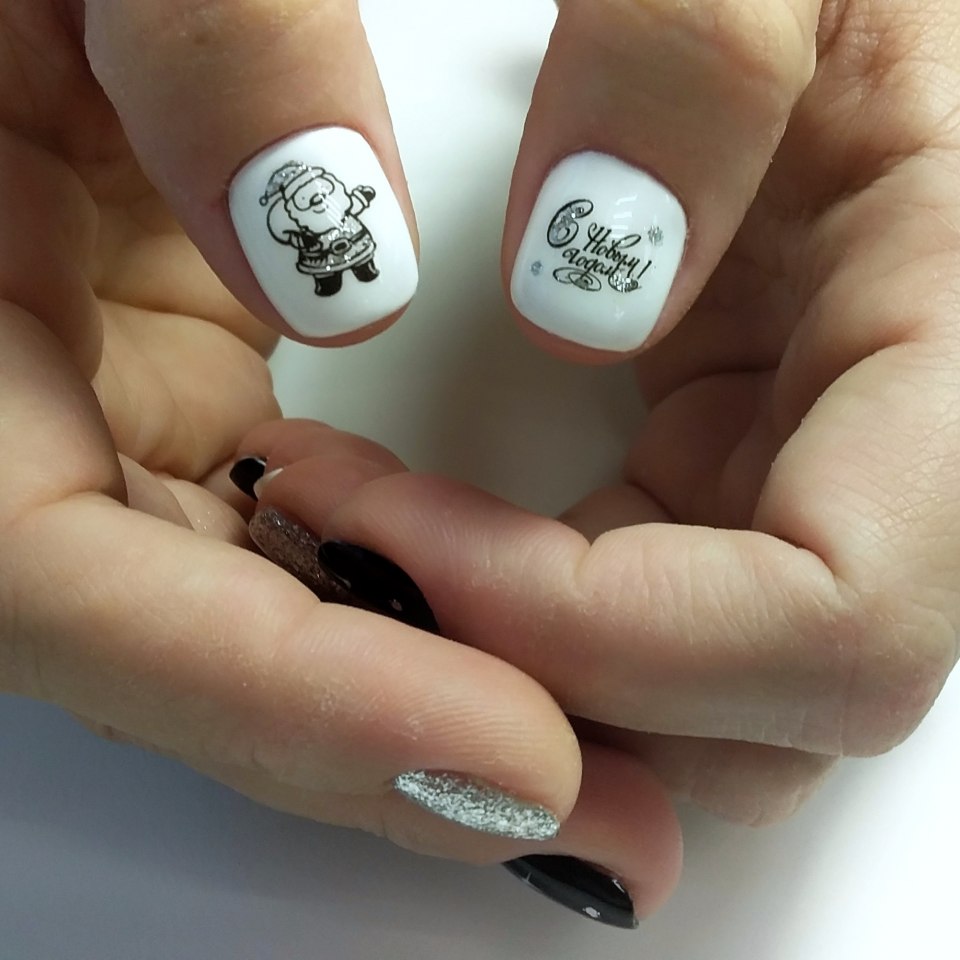 Наклейки на ногти кошки