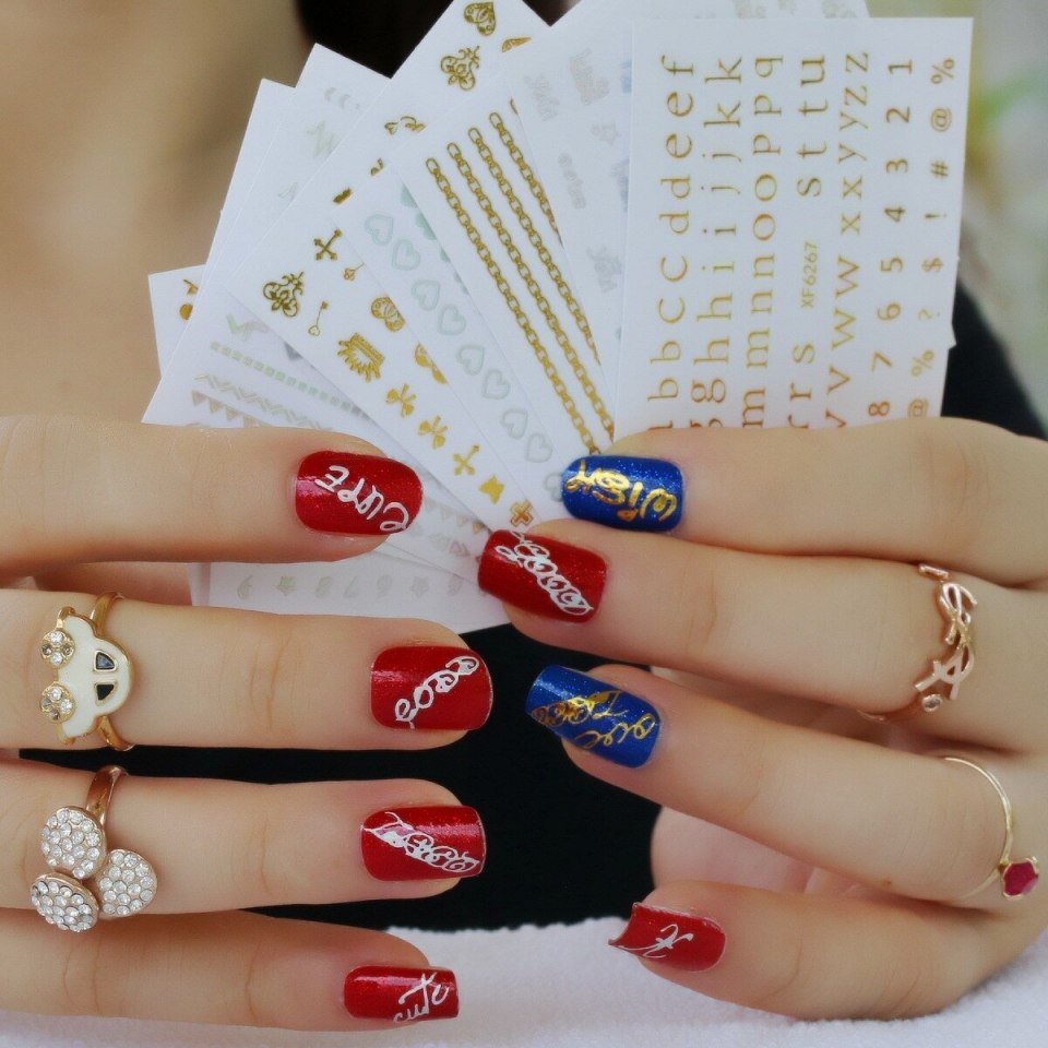 Наклейки на ногти