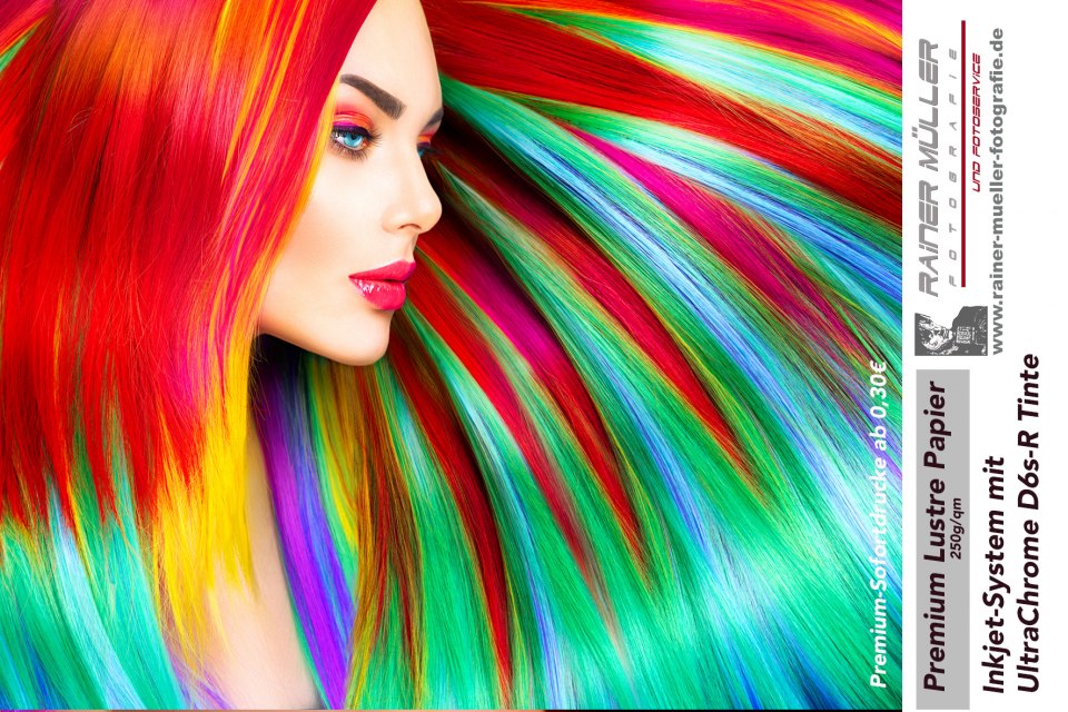 Как покрасить волосы цветными карандашами