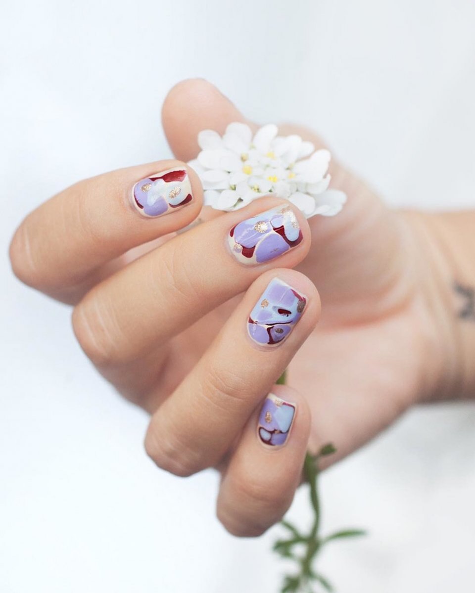 Маникюр на короткие