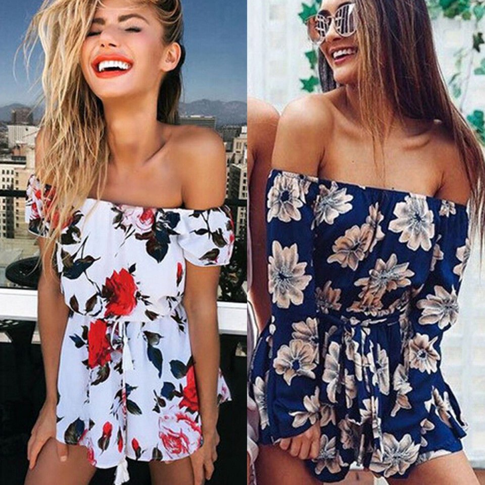 Комбинезоны летние коралловые