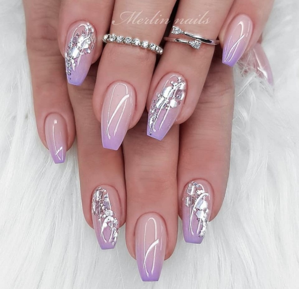 Гелевые ногти дизайн