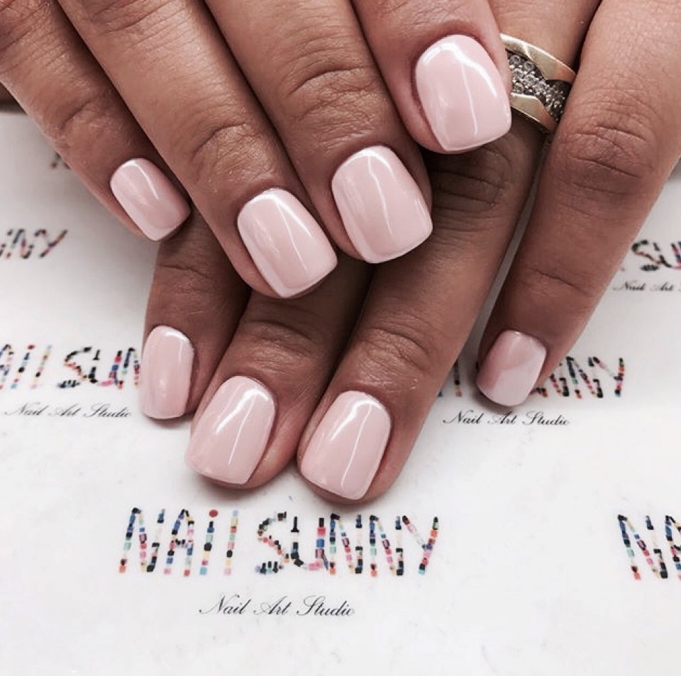 Шеллак пастельные тона