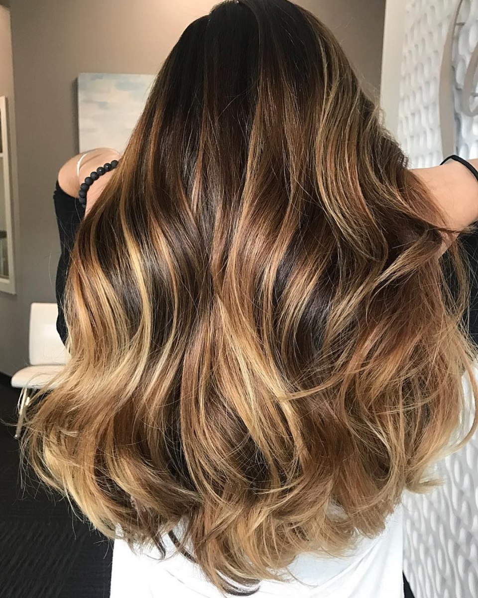 Cold AIRTOUCH on curly hair