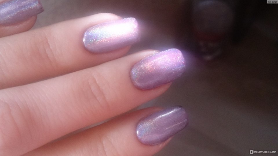 Маникюр кошачий глаз розовый