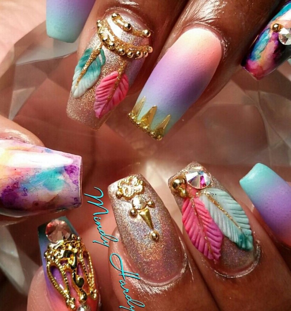 Аквариумный маникюр