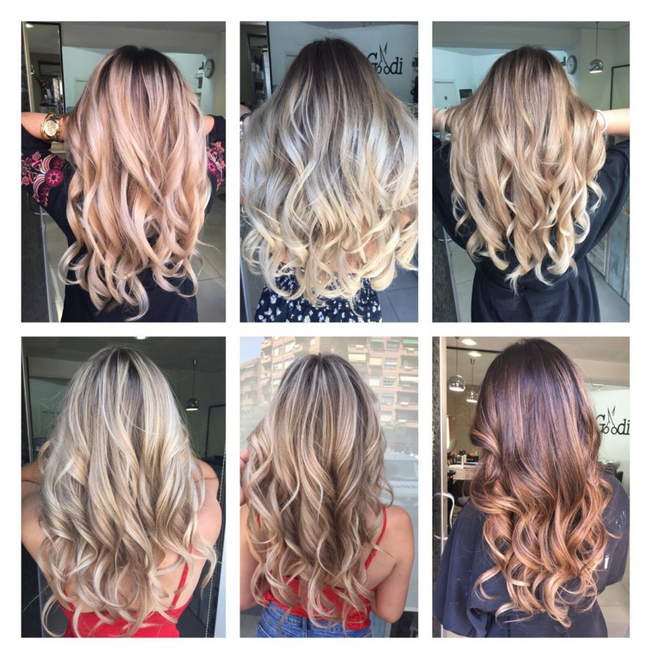 Балаяж омбре шатуш